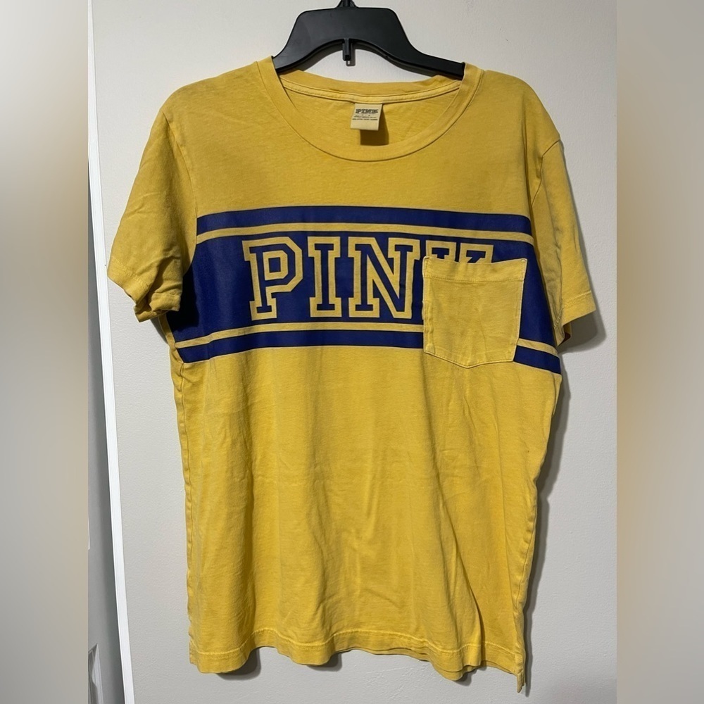 Victoria Secret's Pink Oversized Pocketed Short Sleeve Tee